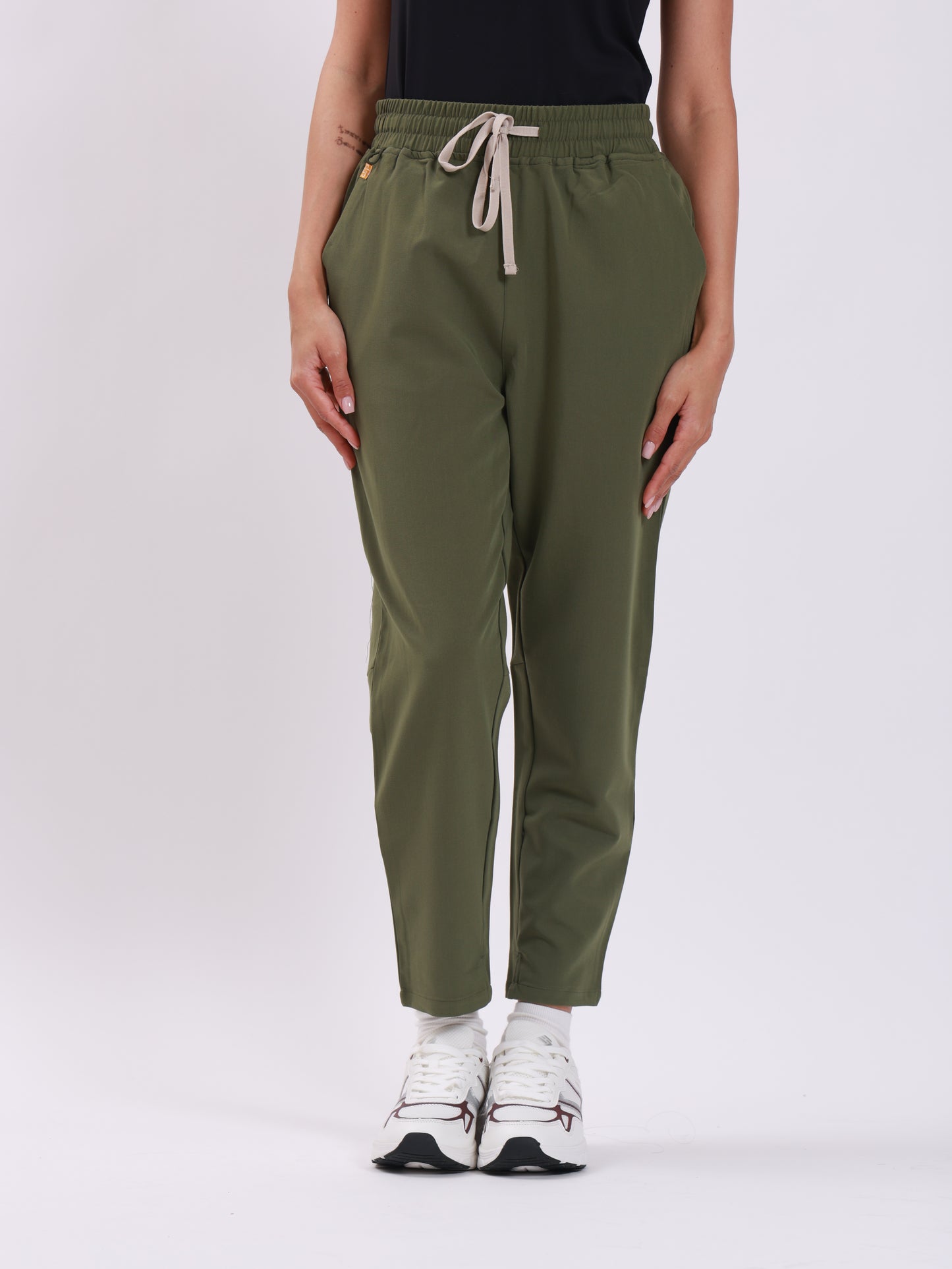 High Waist Tapered Pants