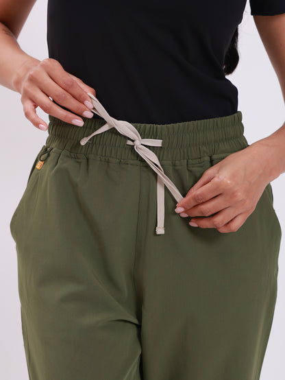 High Waist Tapered Pants